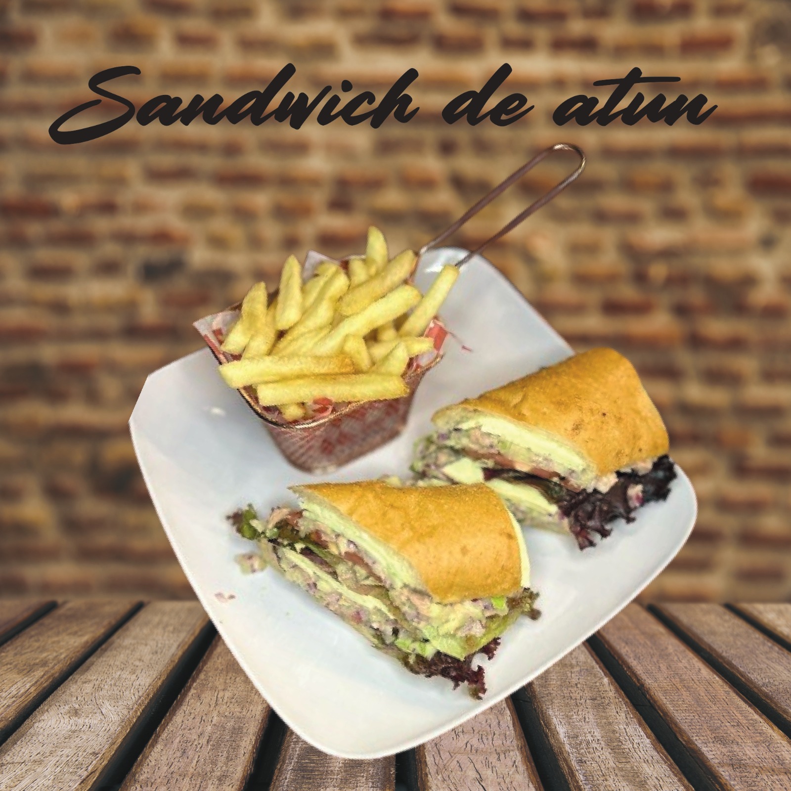 Sándwich de atún