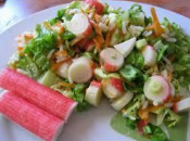 Ensalada con Surimi Mediana