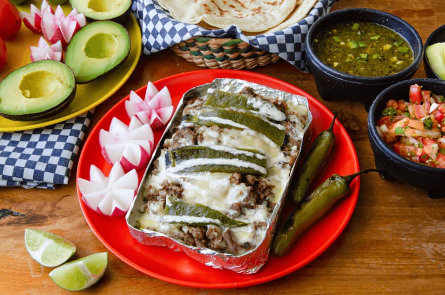 Papa Rellena de Asada