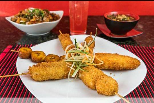 Brocheta Pollo Pimiento