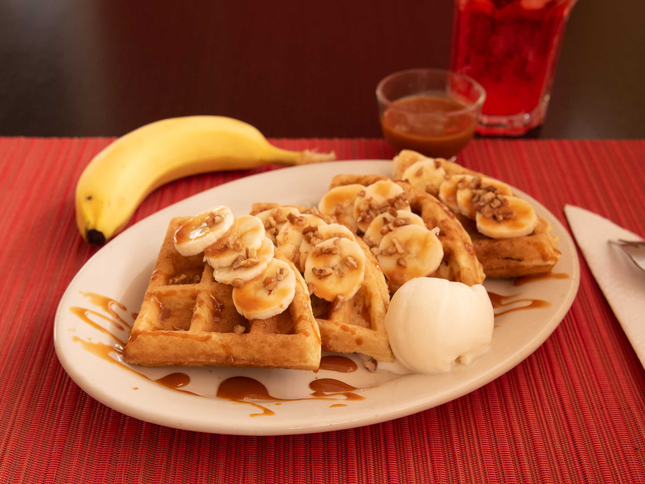 Waffles de Cajeta