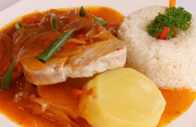 Pescado frito