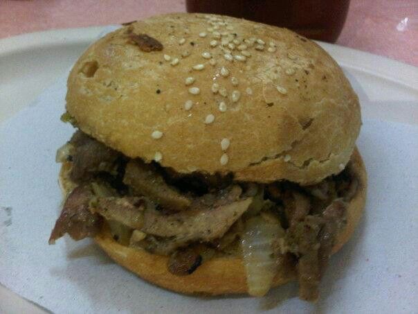 Cemita Arabe con Queso Manchego