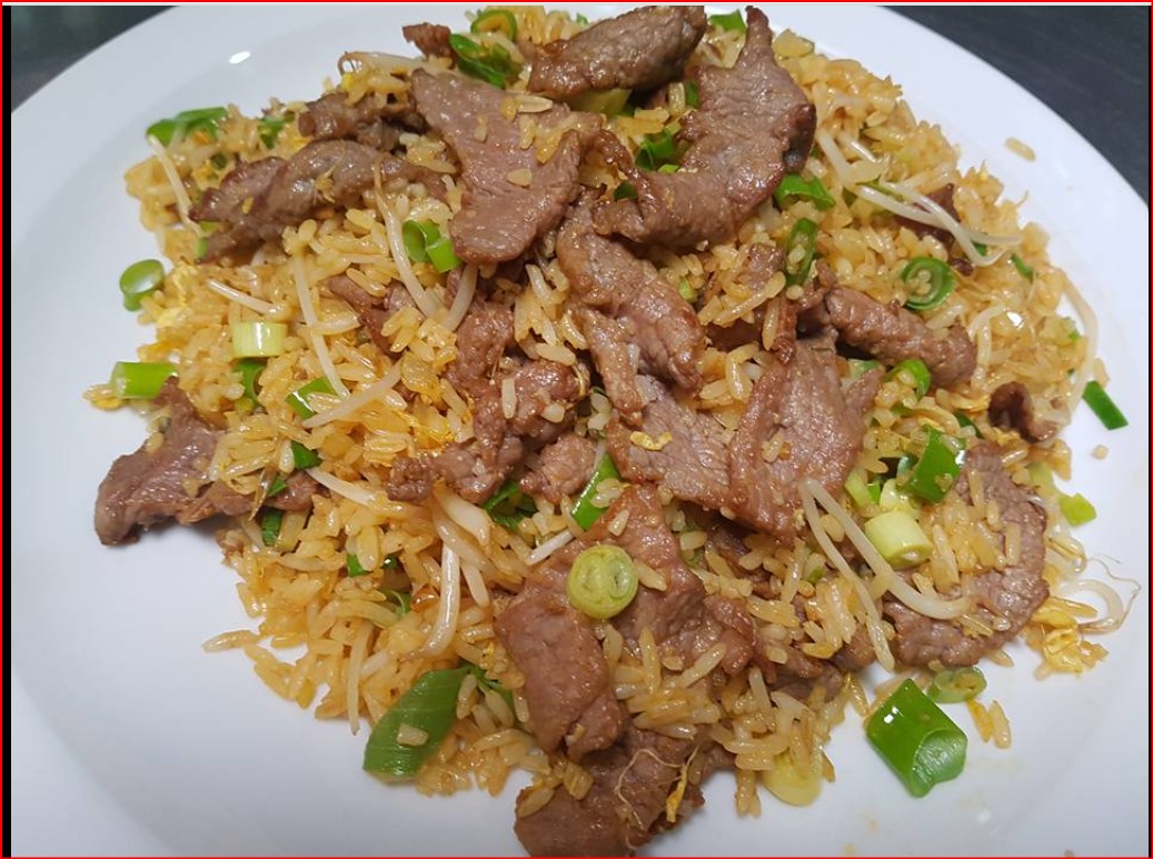 Arroz Frito con Carne