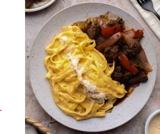 Spaguetti a la Huancaína con Lomo