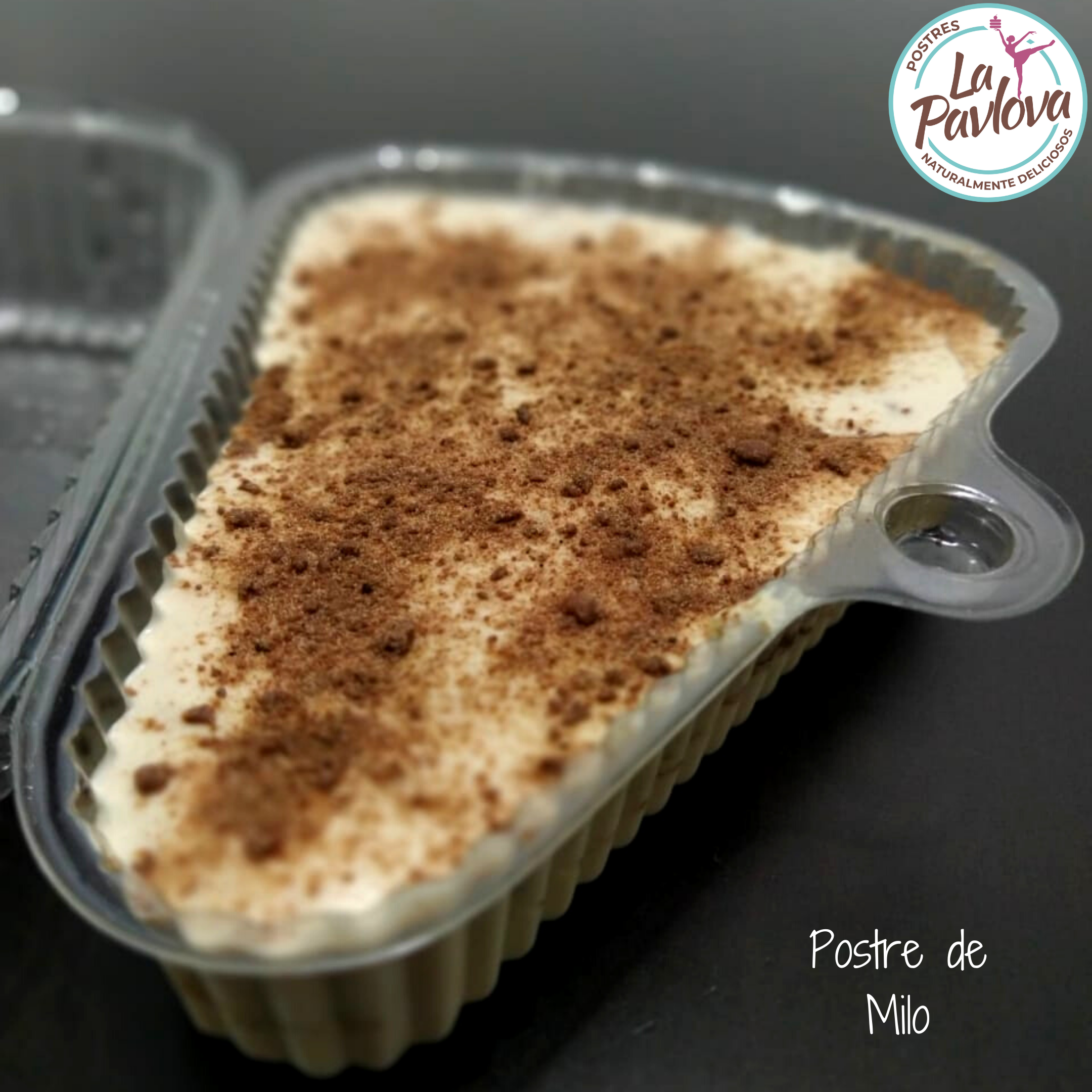 Postre Milo.