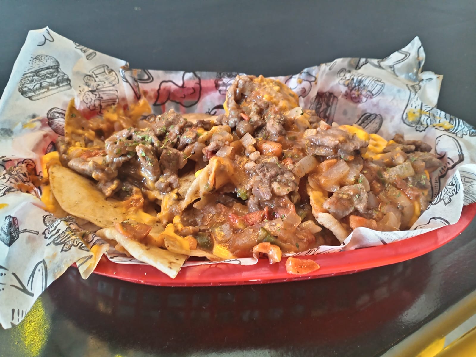 Nachos con Carne