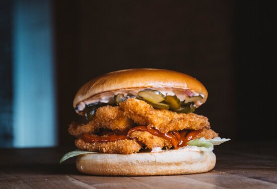Pop Chicken Burger