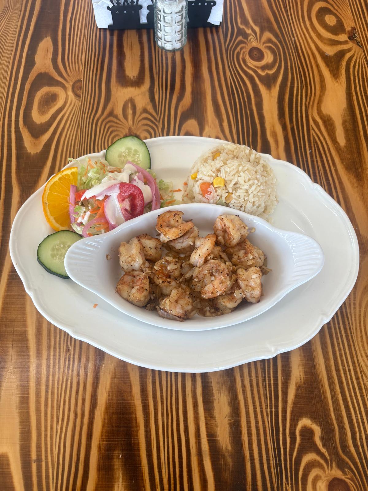 Camarones al Mojo de Ajo