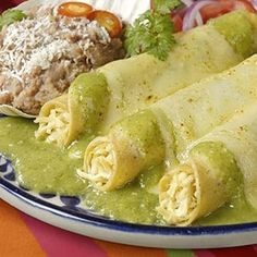 Enchiladas Suizas 3 Piezas