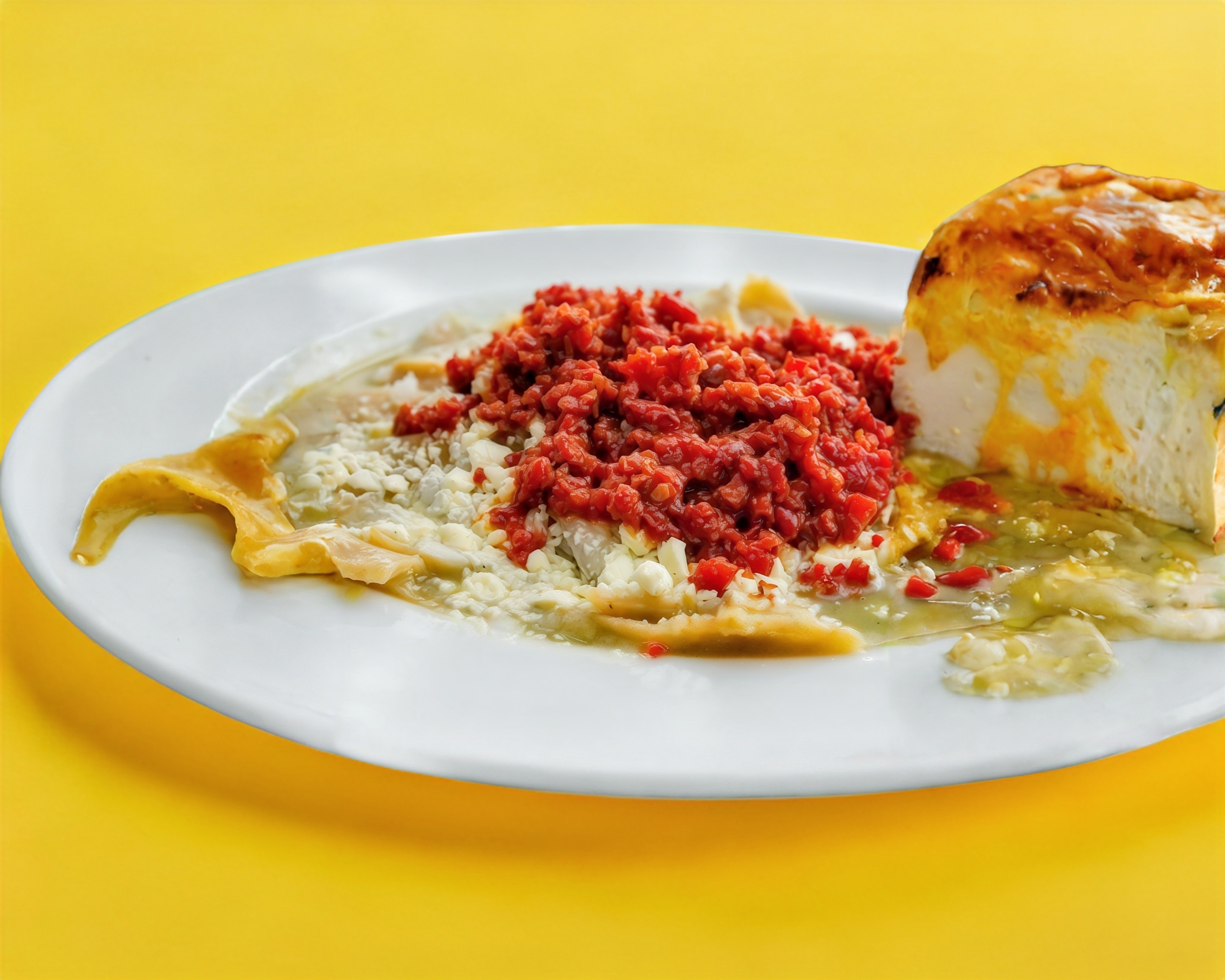Chilaquiles Con Chorizo