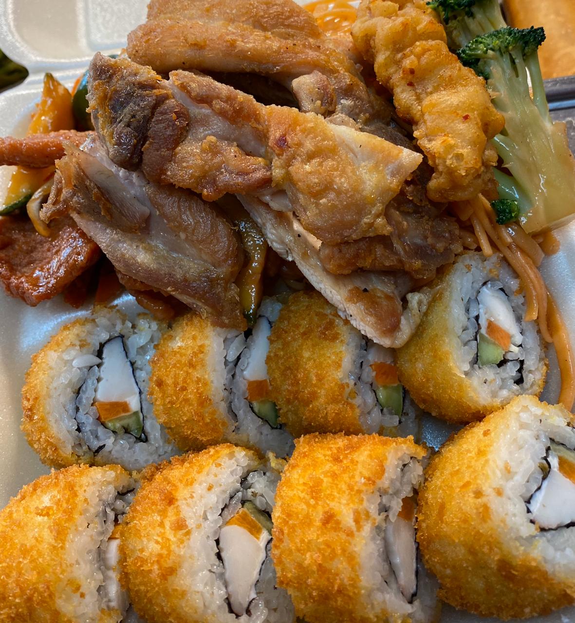 Combo Sushi Empanizado + Refresco