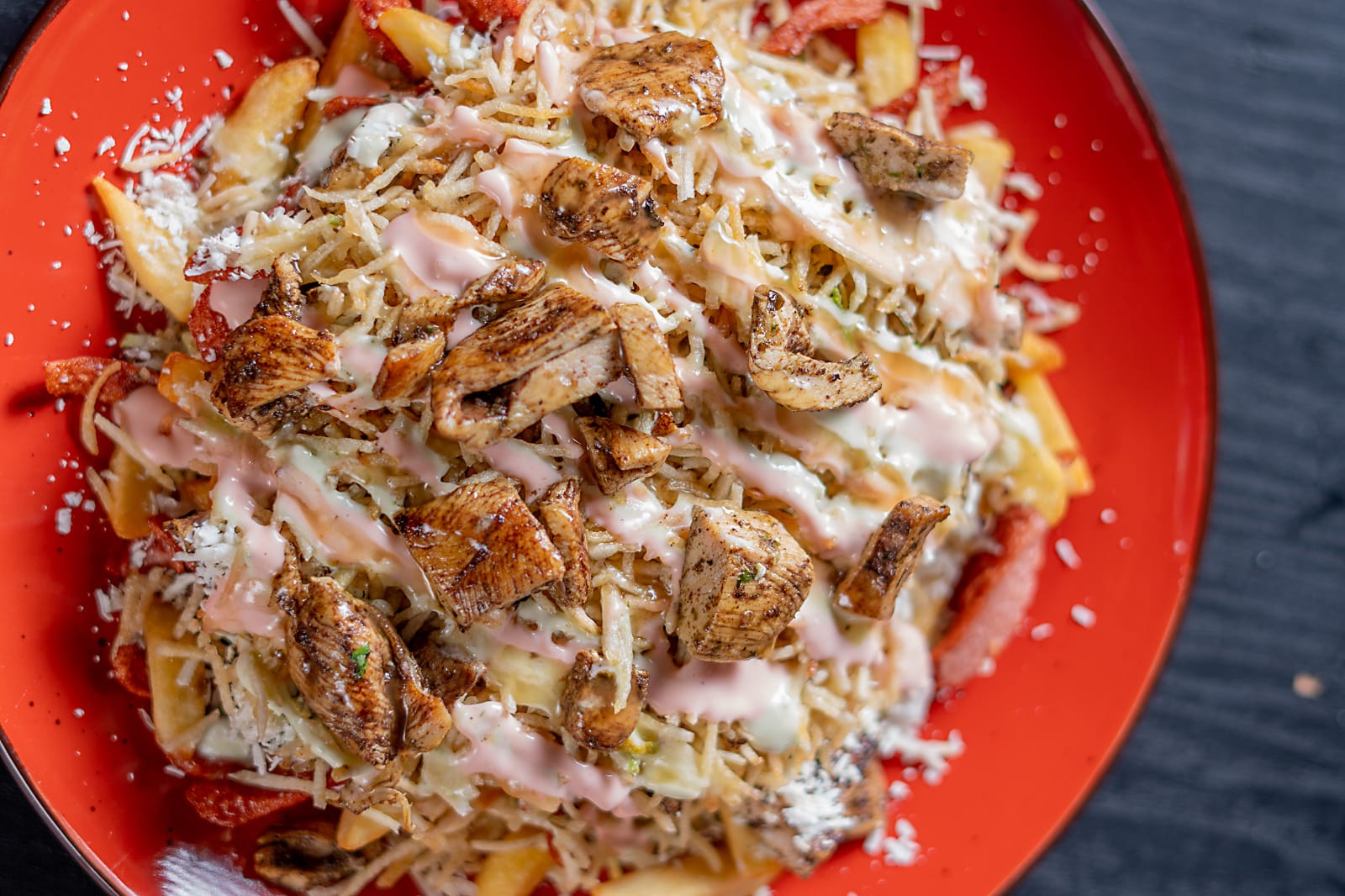 salchipapa pollo pechuga