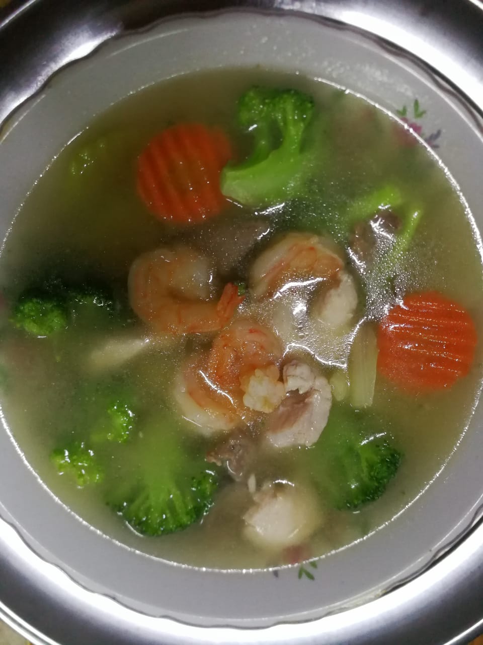Sopa de Pollo con Verduras