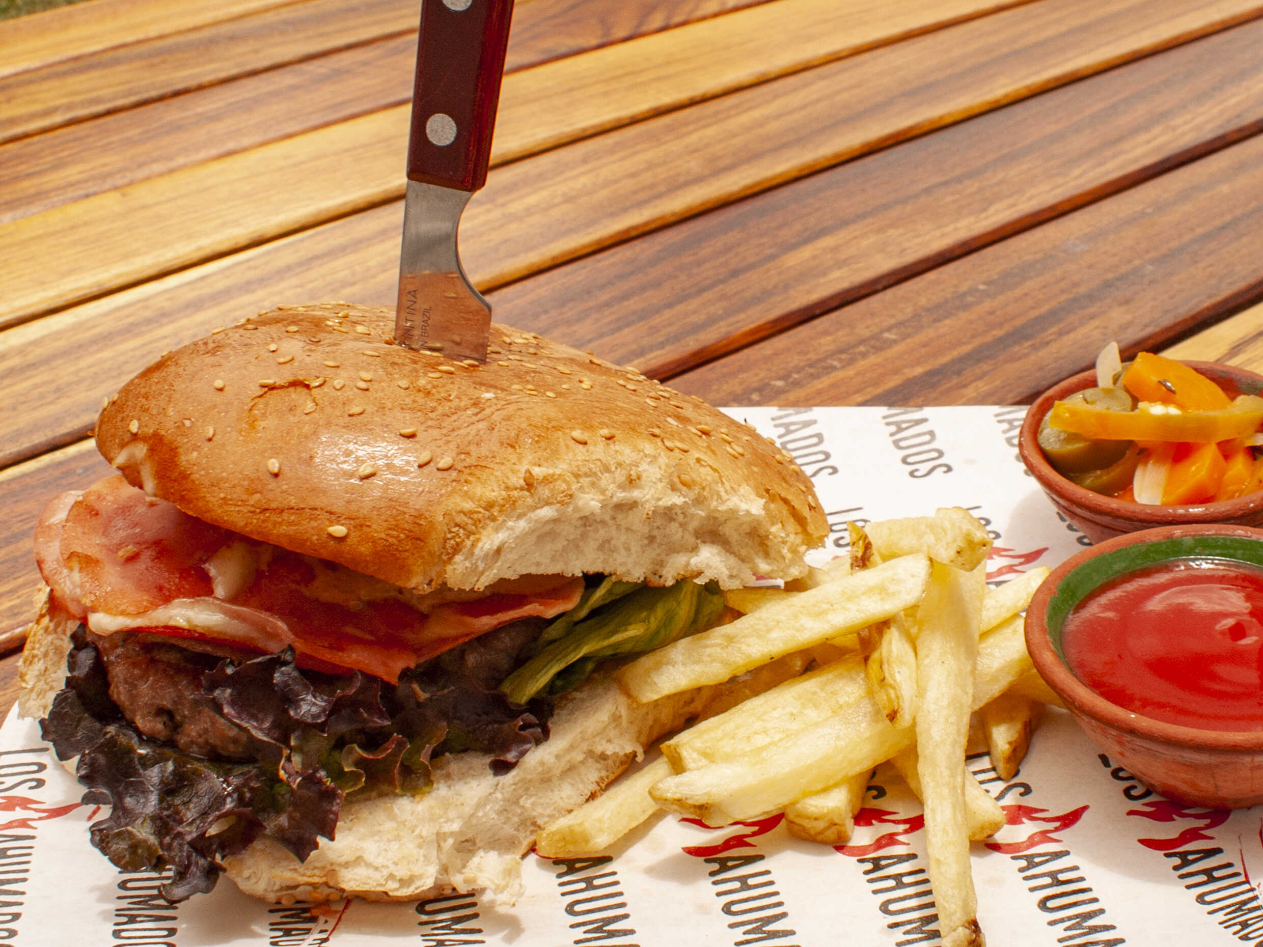 Hamburguesa 100% Res