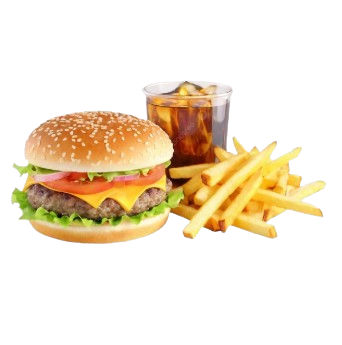 Combos de Hamburguesa con Papas