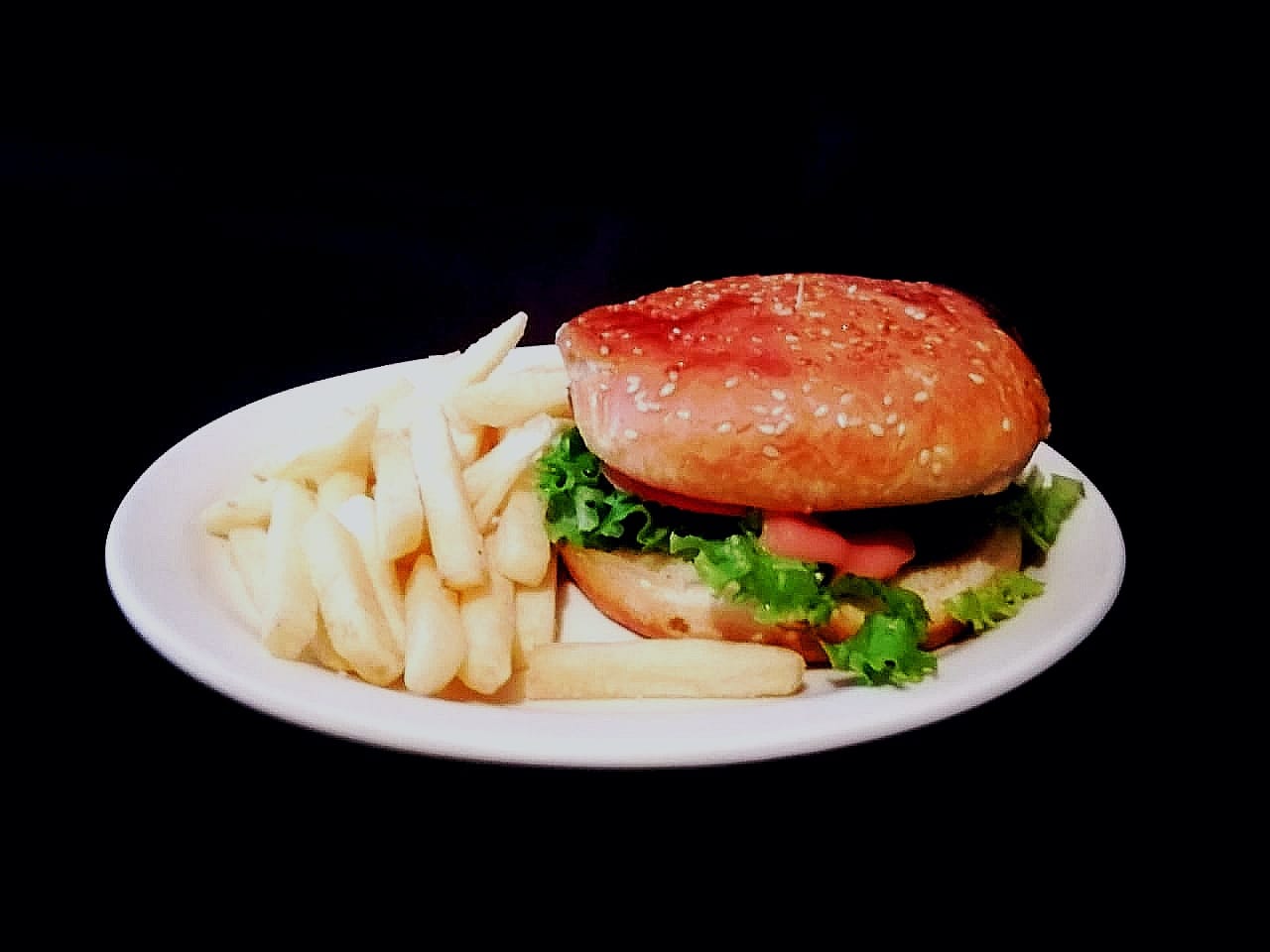 Hamburguesa de Jamón y Queso
