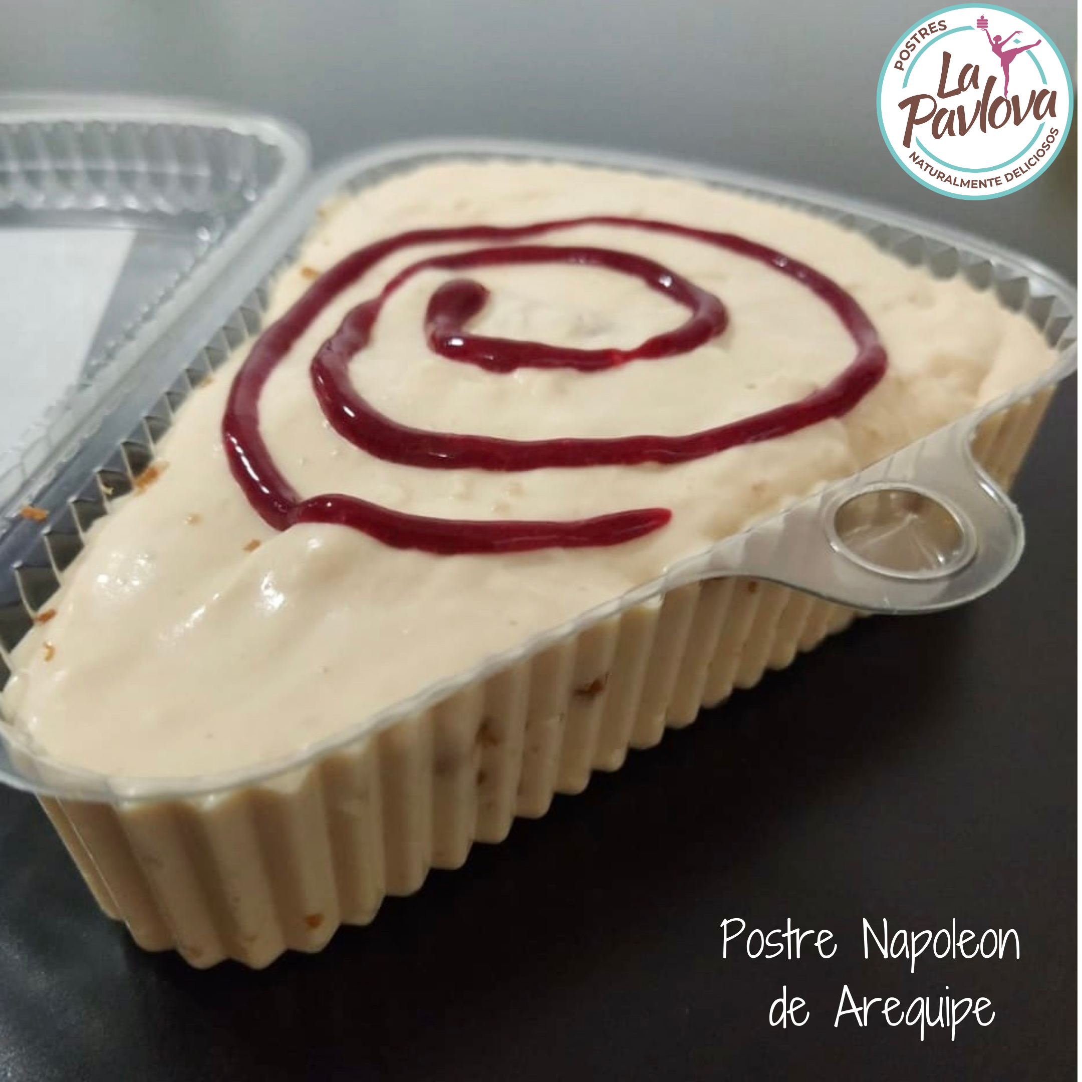 Postre Napoleón.