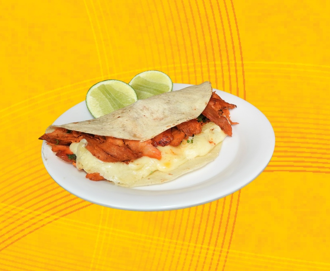 Promo 🤑 Taco Pastor c/ Queso Tortilla de Harina