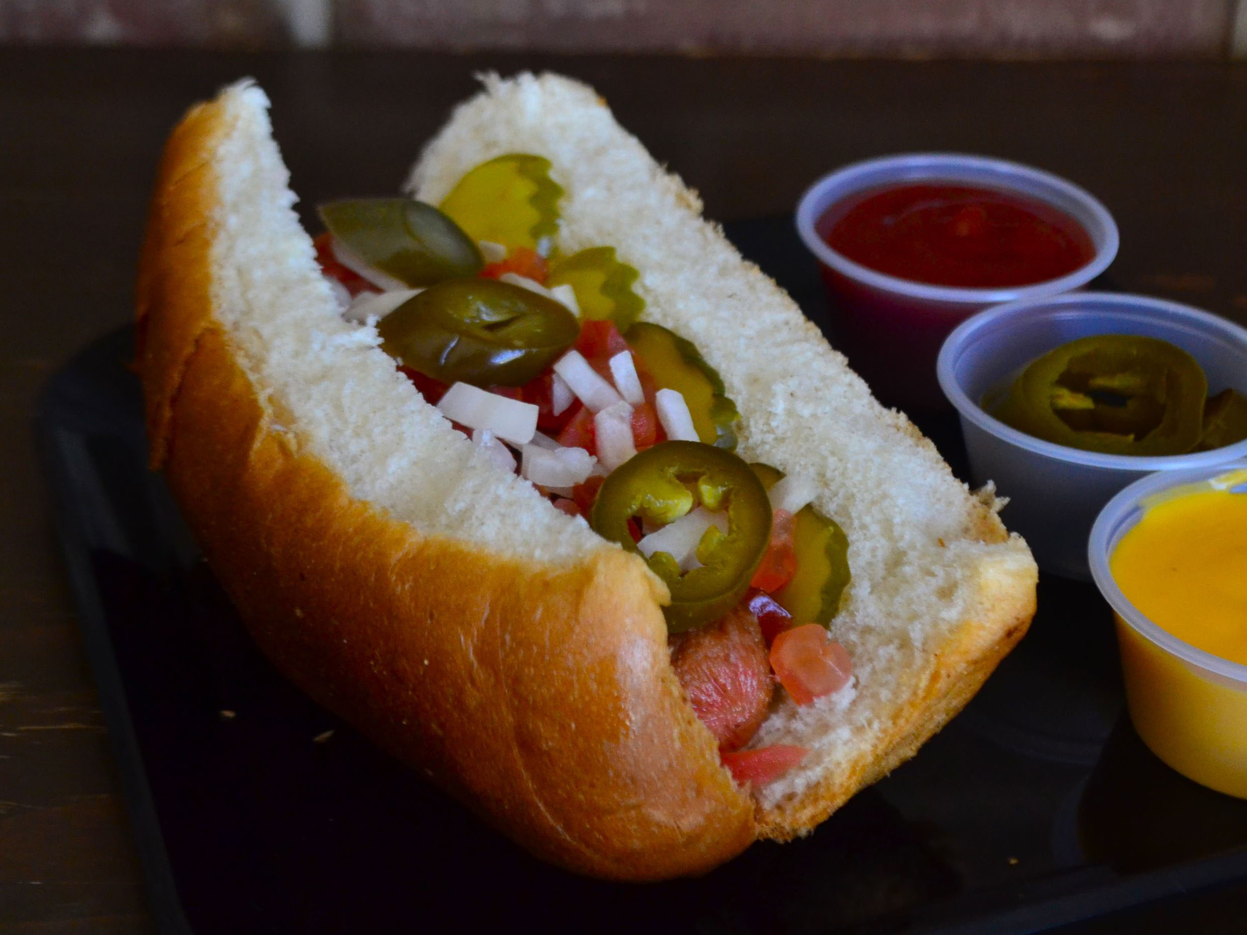 Hot Dog con papas