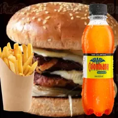 Combo Hamburguesa BBQ DiDi