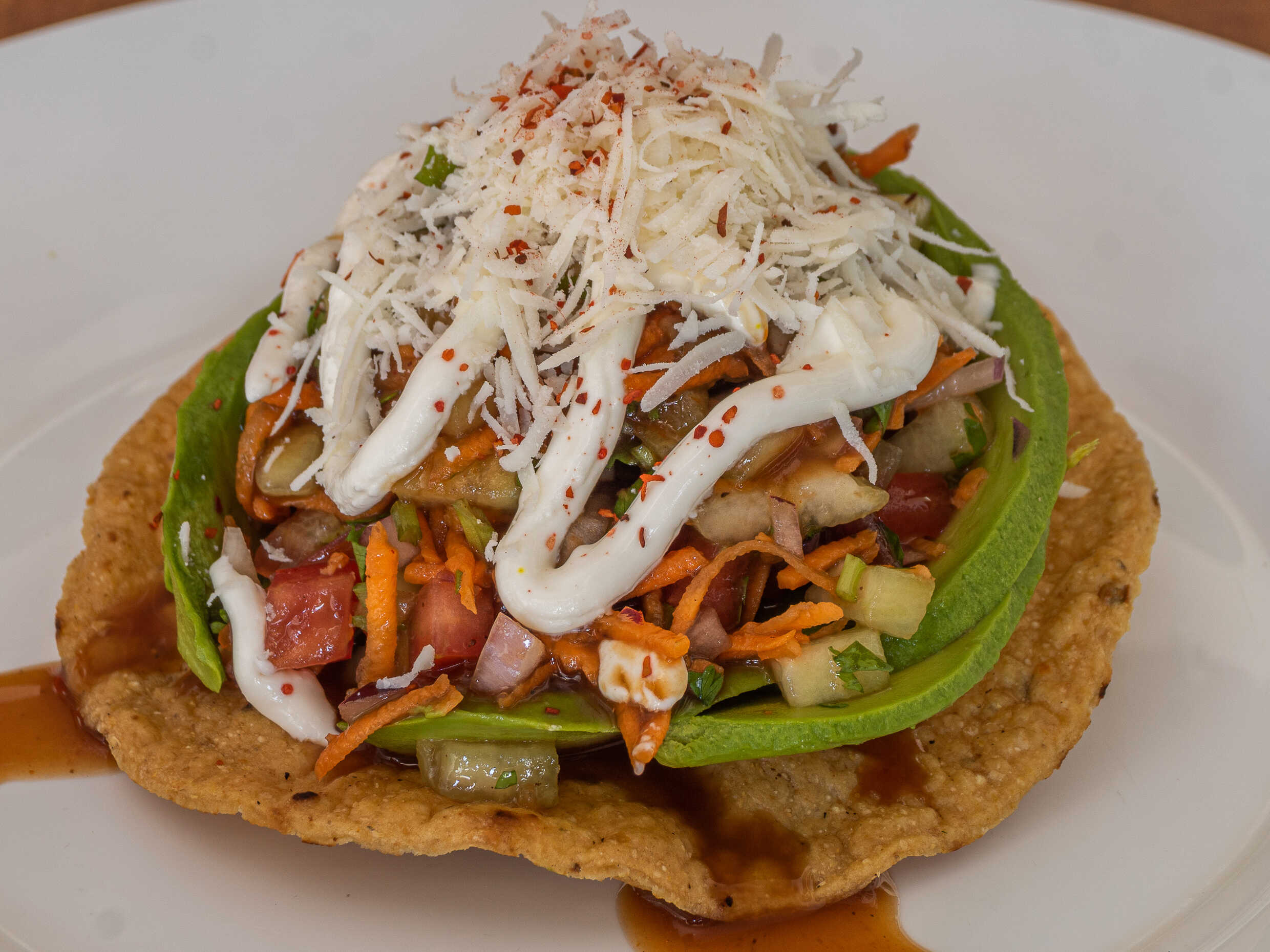 Tostada Vegetariana