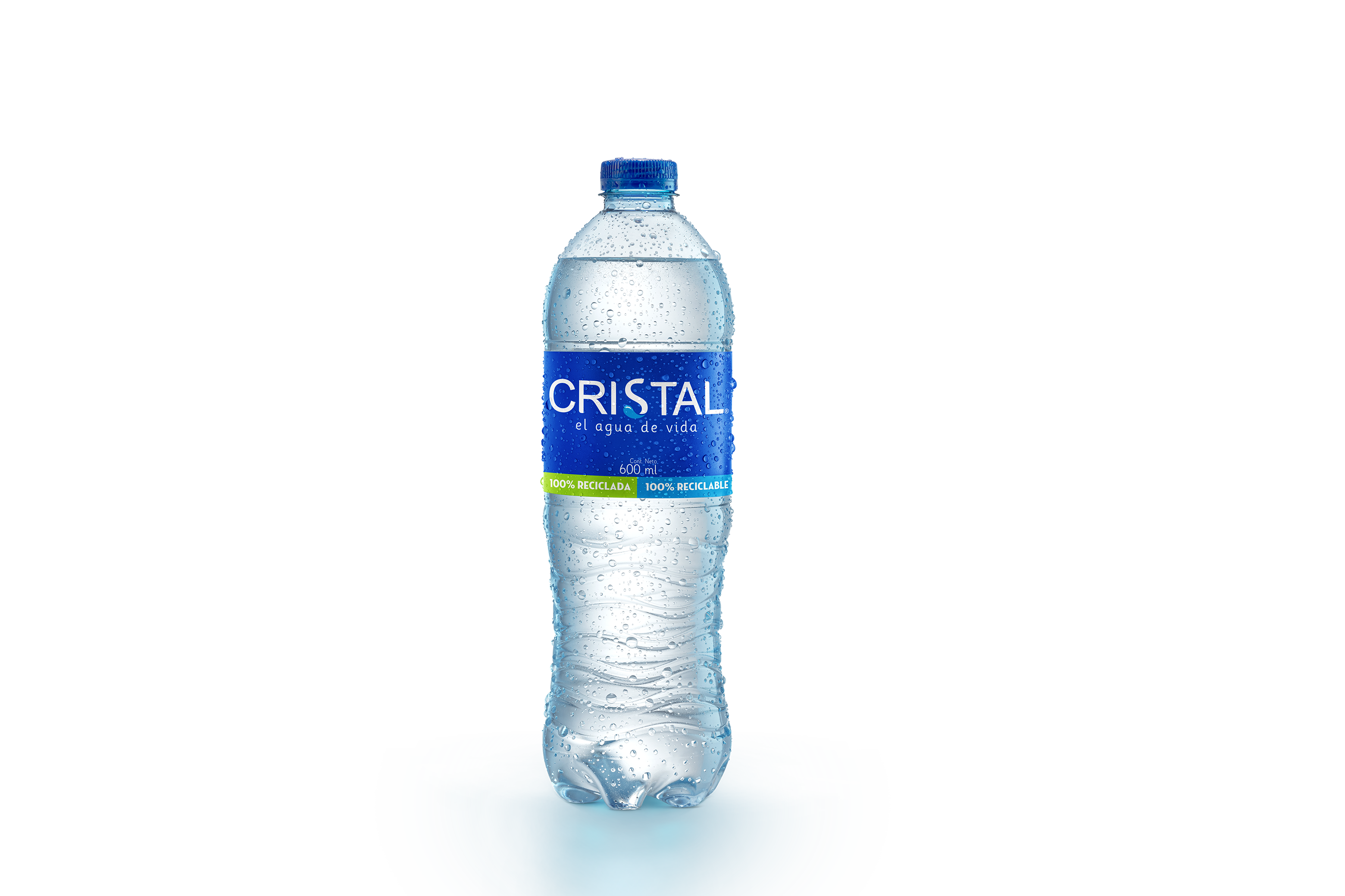 Botella Agua Cristal 600ml