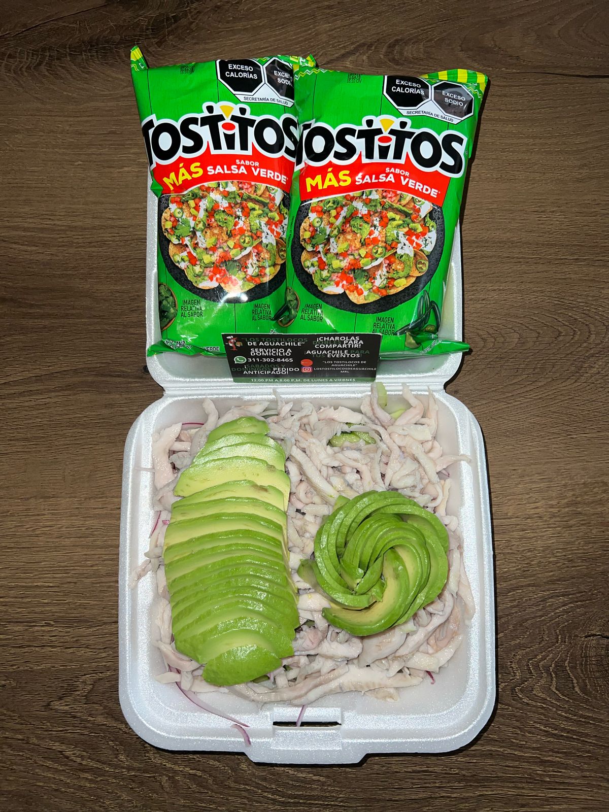 Charola Doble Tiritas