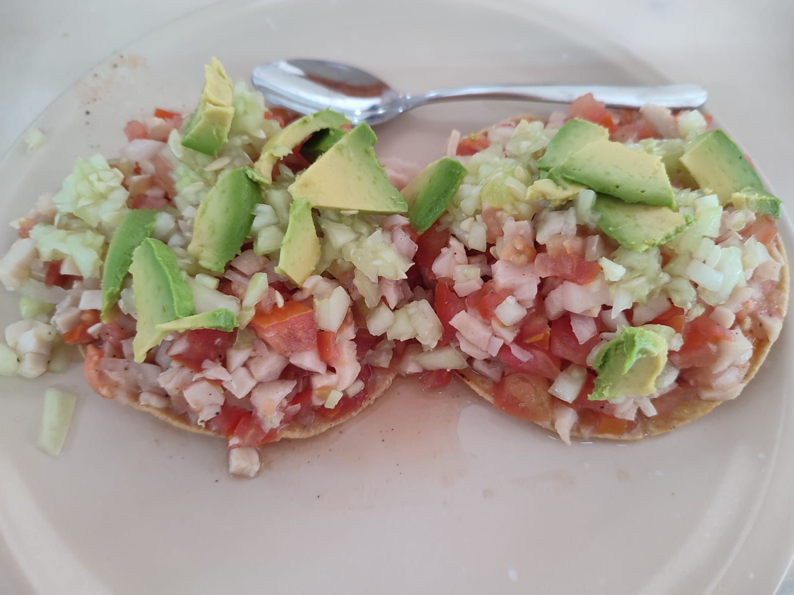 Tostada con Pulpo