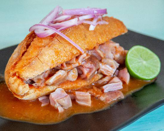 Torta de Carnitas 🔥