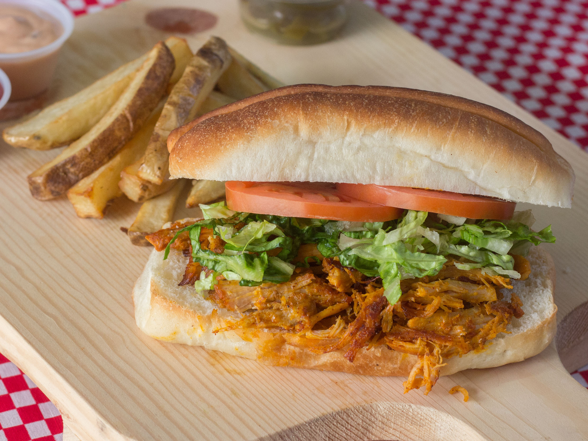 Torta de Pierna Especial con Papas