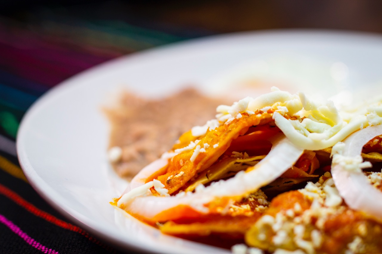Chilaquiles con Carne