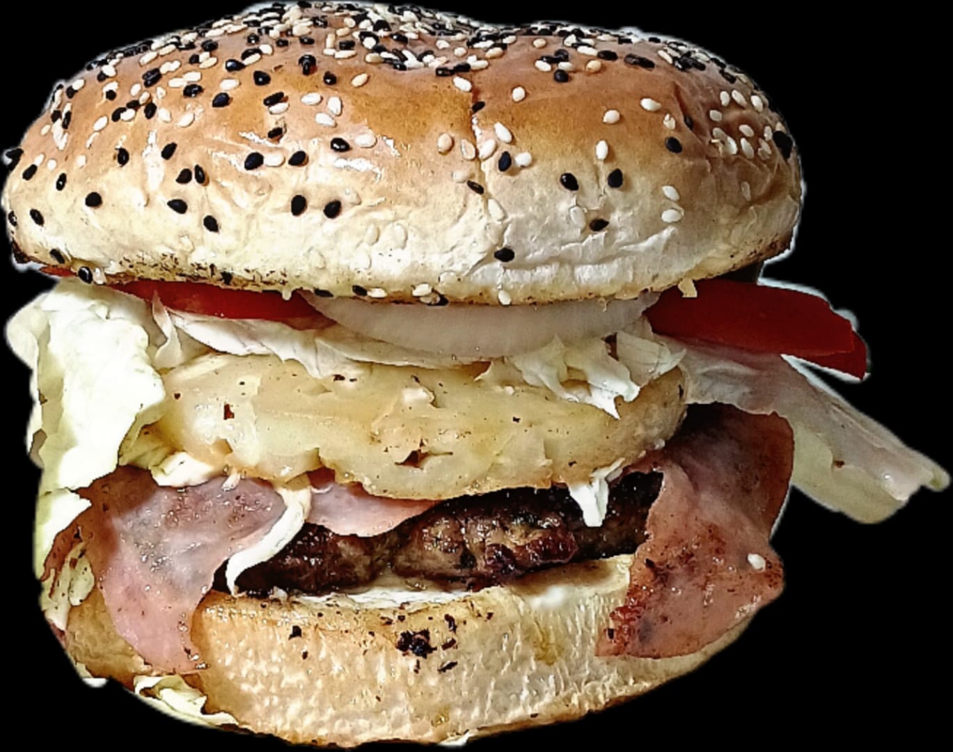 Hamburguesa Hawaiana