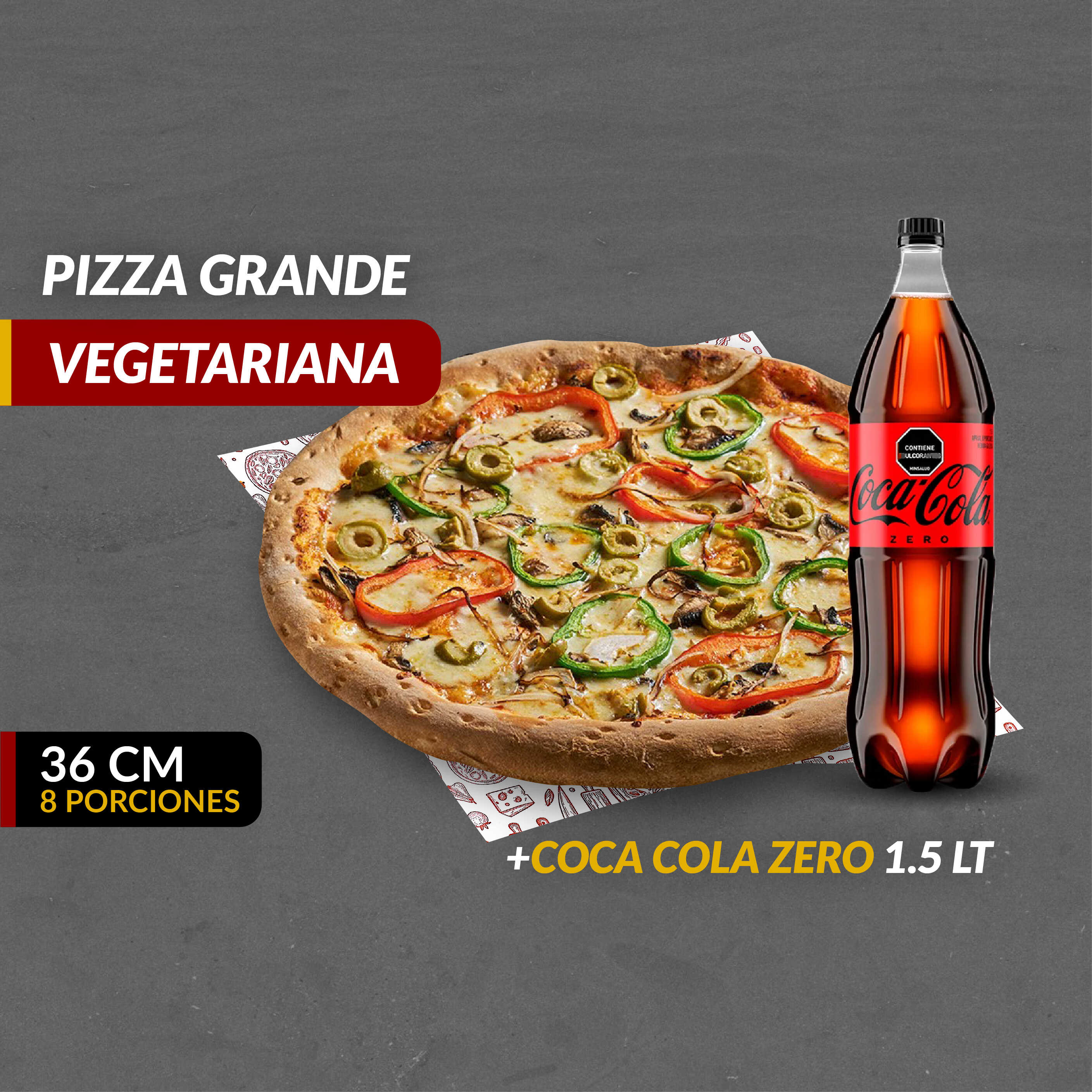 Pizza XGrande Vegetariana