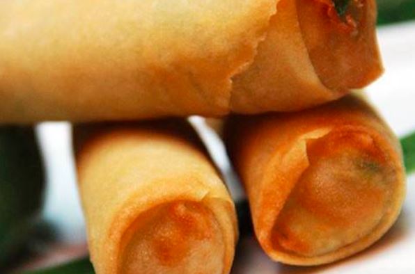 Spring Roll + Coca Cola