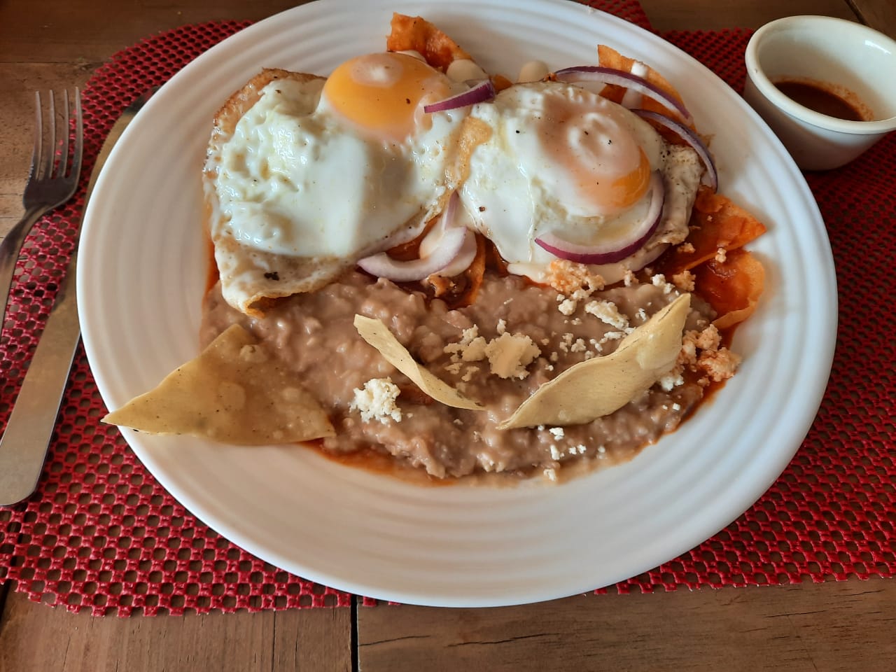 Chilaquiles Especial de Kahlos