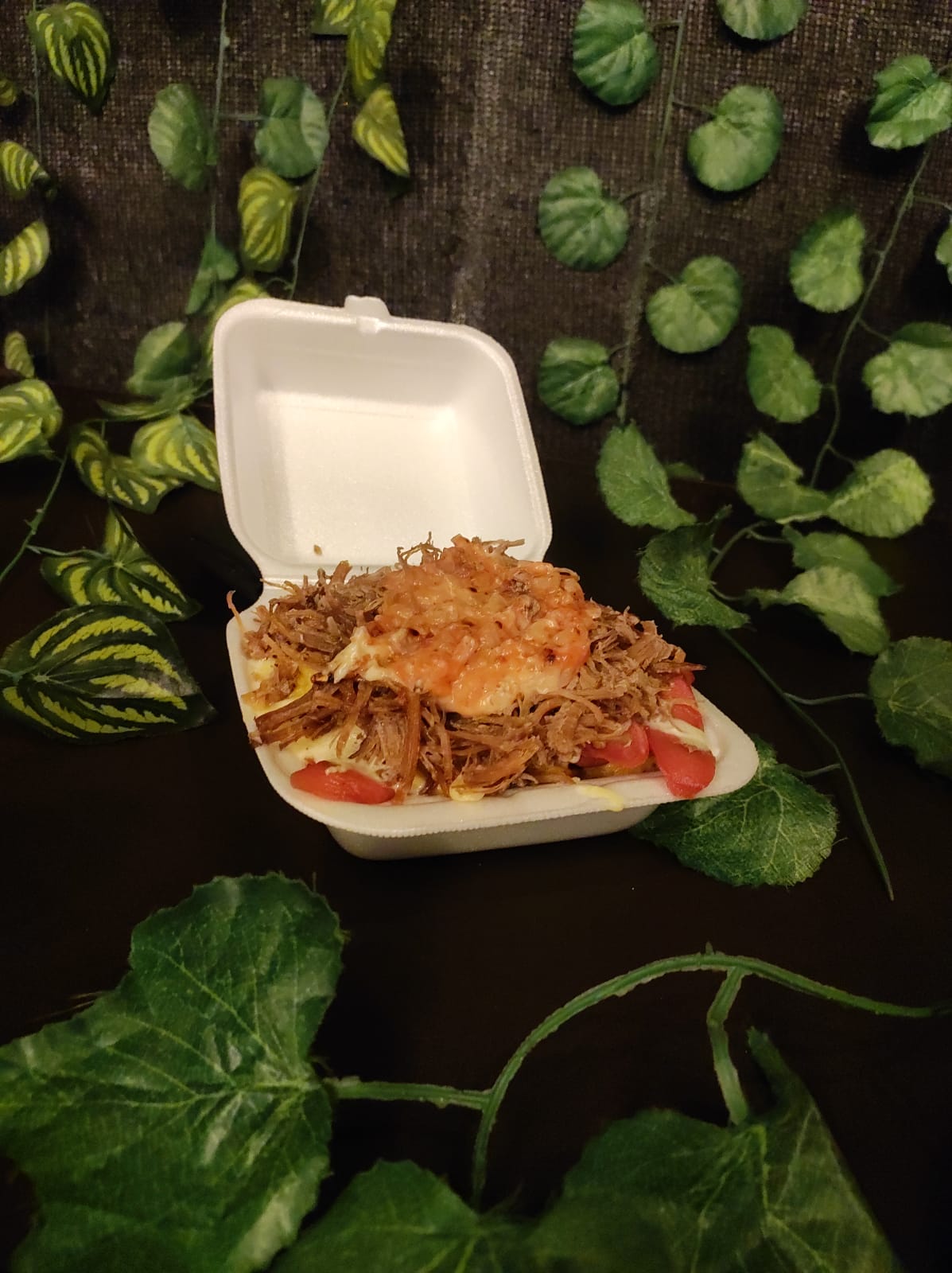 Salchipapa Super Con Carne