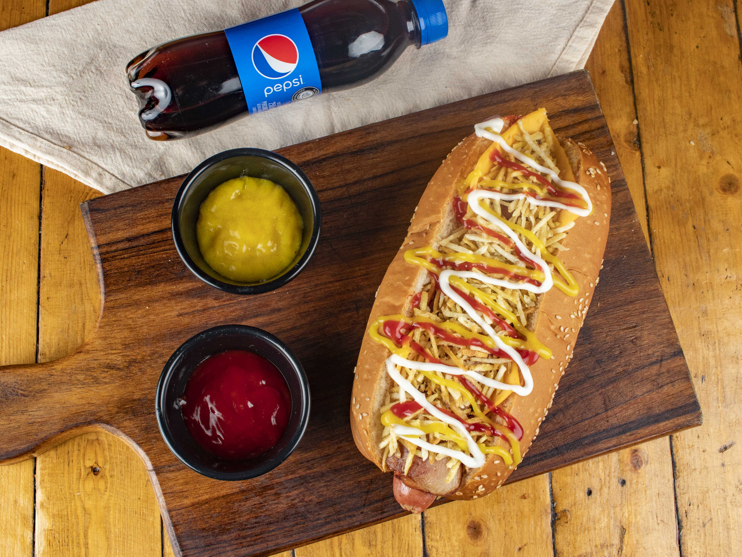 Perro Caliente + Bebida 250ml