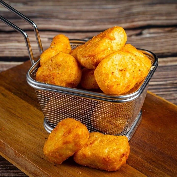 10 unidades de nuggets saborosos e bem crocante.