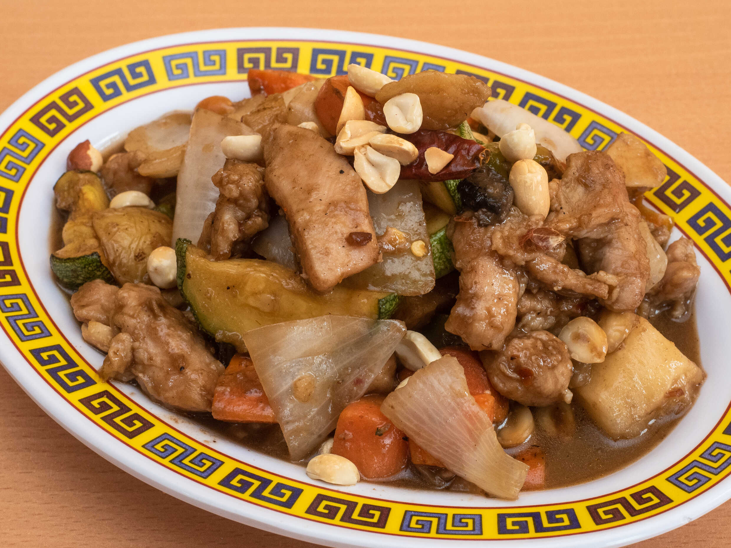 1/2 Orden Pollo Kung Pao