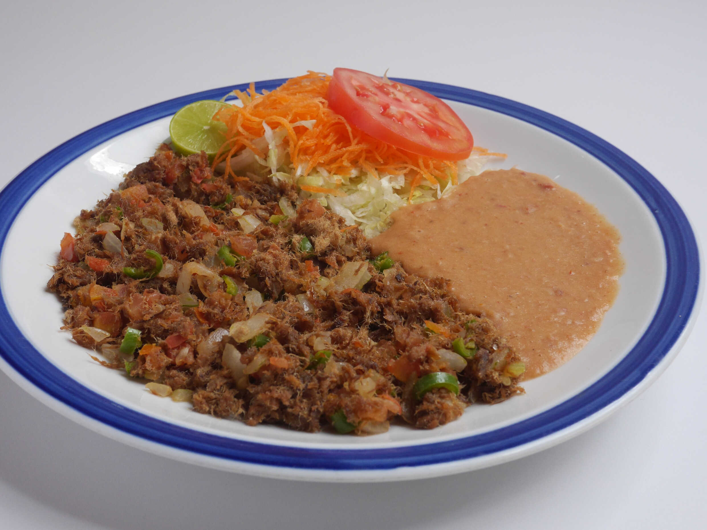 Machaca con Verduras