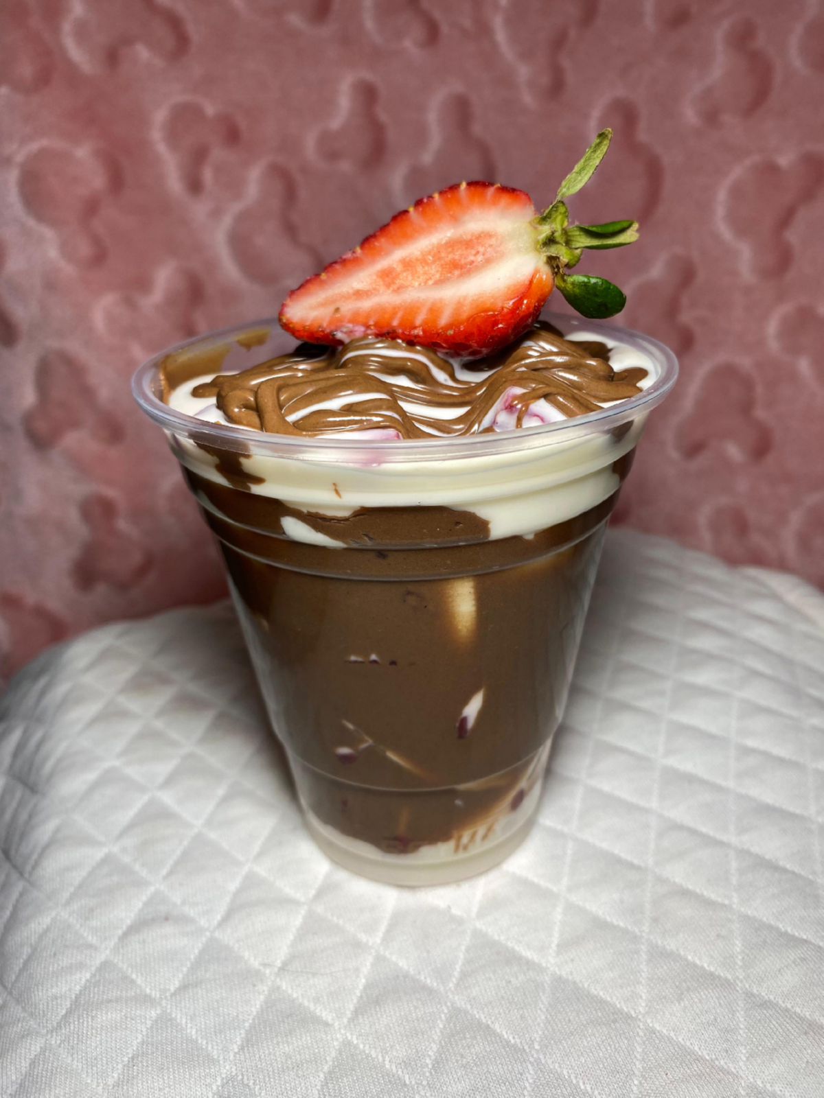 Fresas con Crema Cubiertas Grandes 16 oz