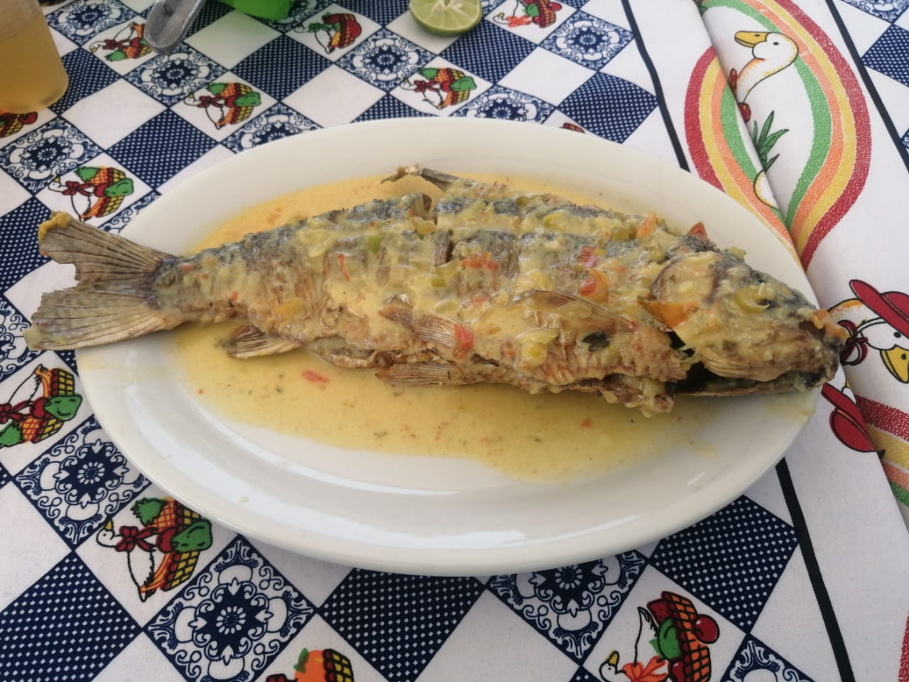 Bocachico a la paila 500gr.