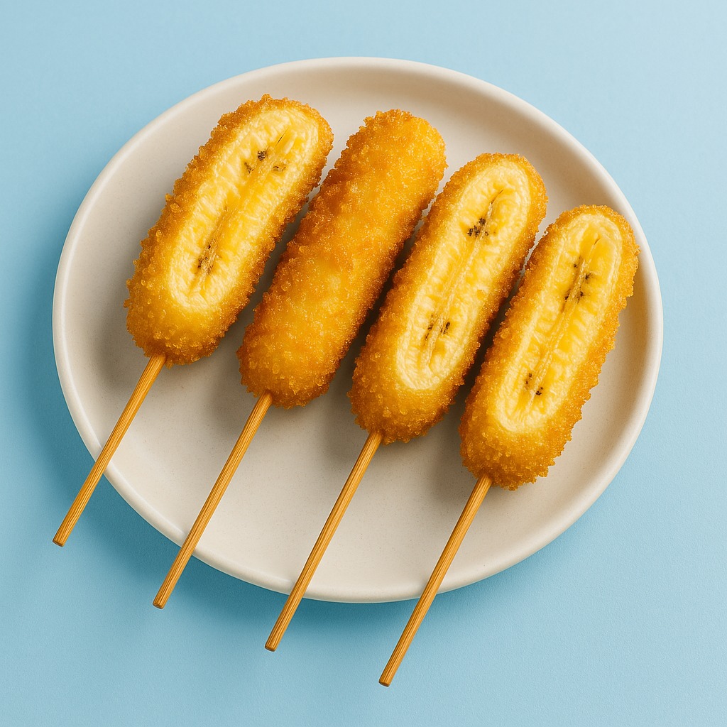Kushiagues de plátano 4 piezas