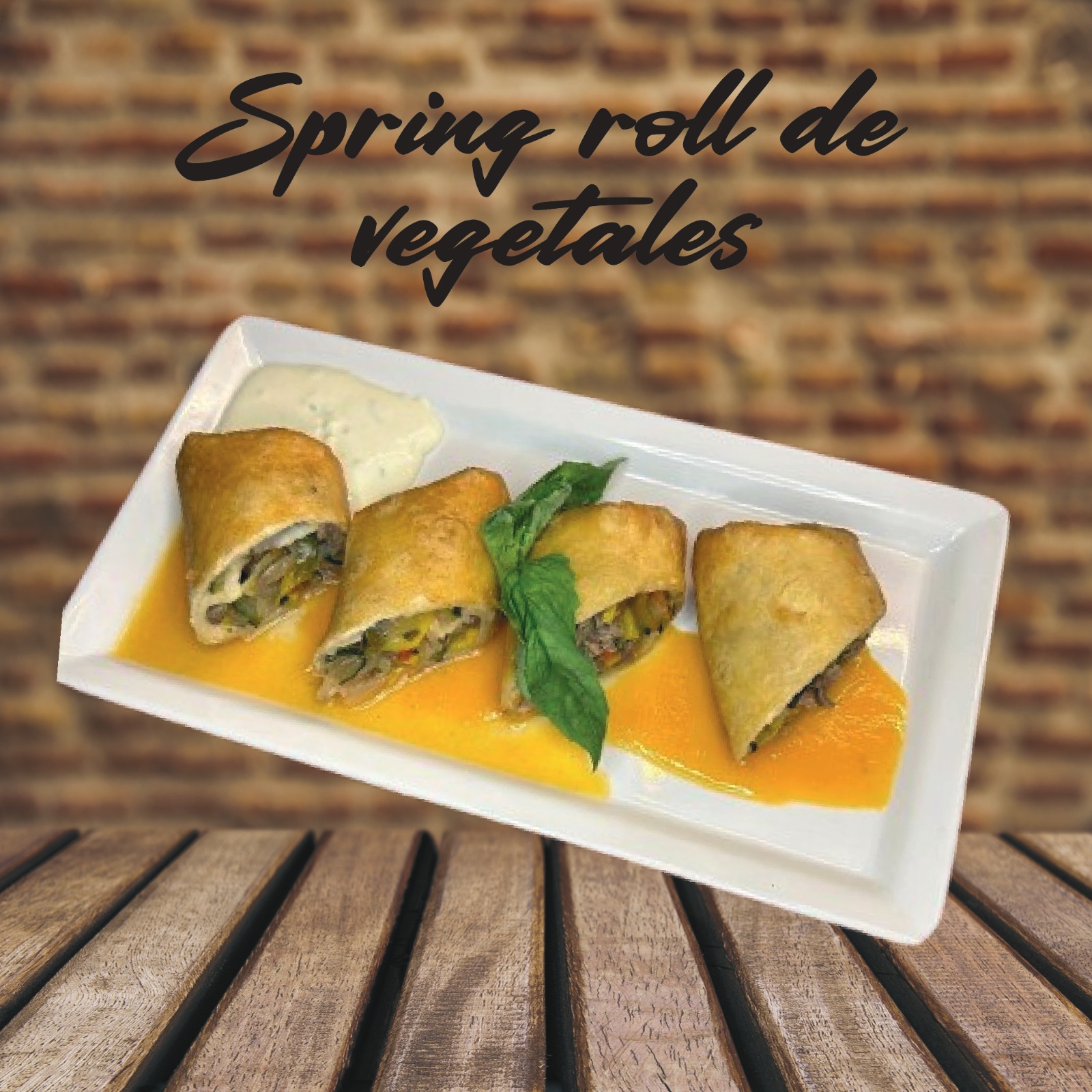 Spring Roll de Vegetales