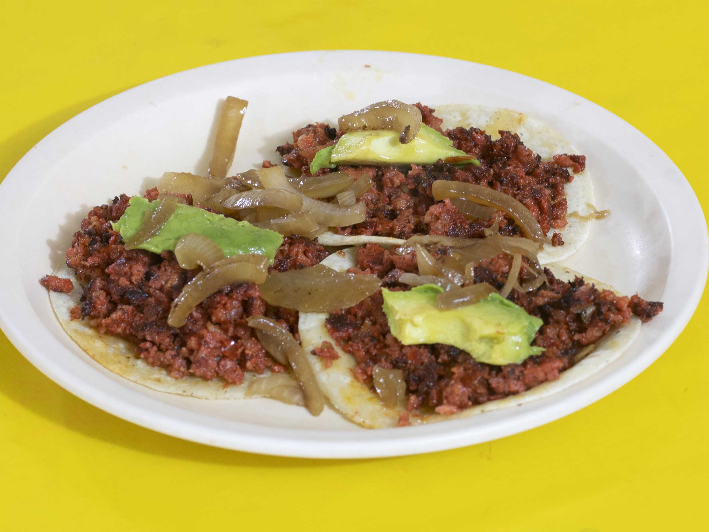 Taco de Chorizo
