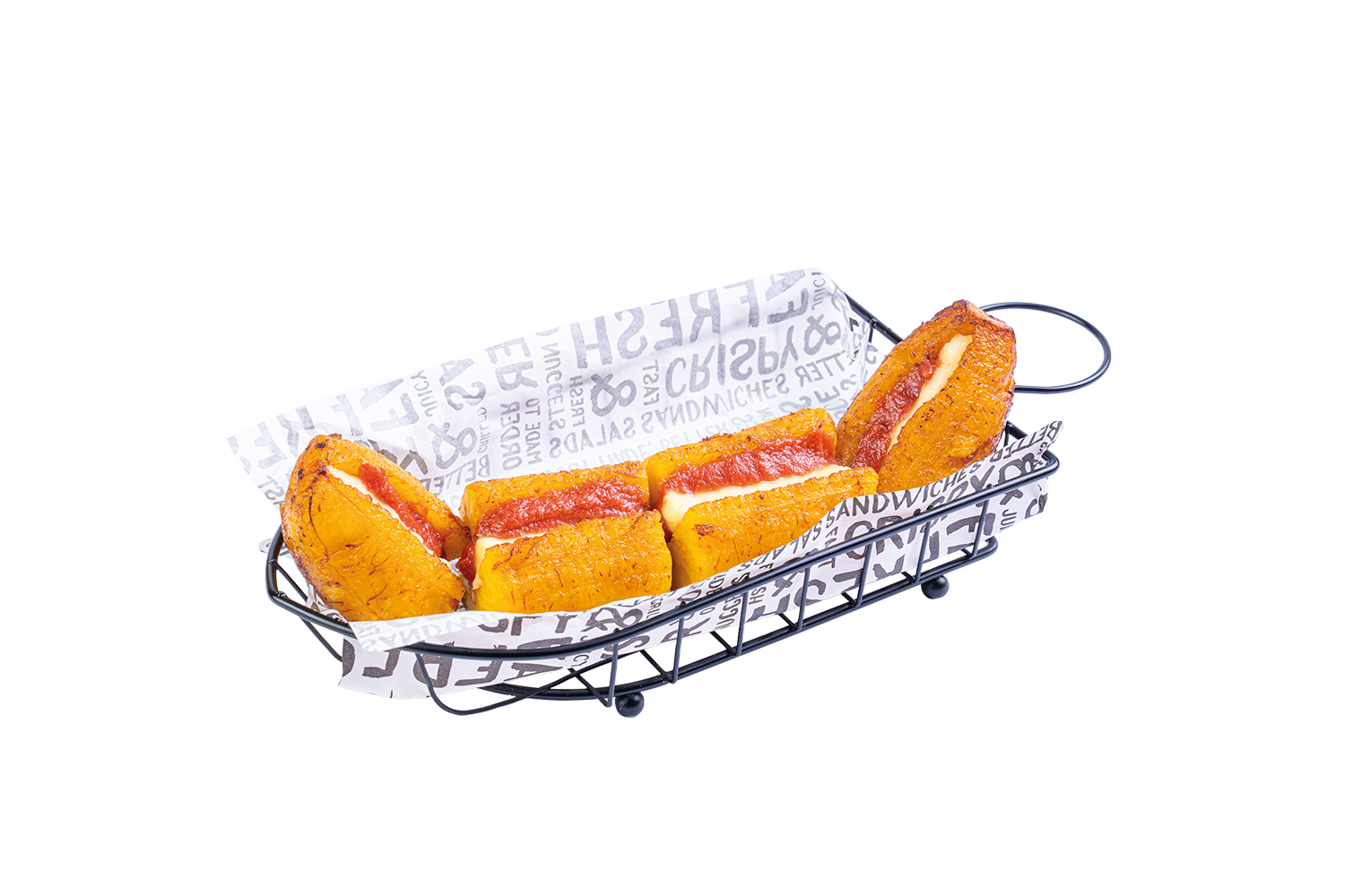 Plátano con Queso Y Bocadillo