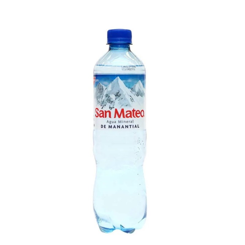 Agua San Mateo con Gas 600 ml