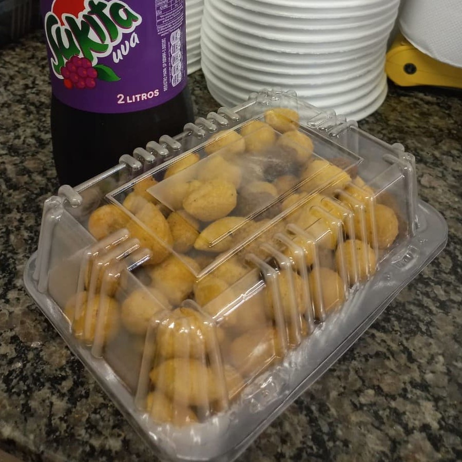 Salgados saborosos e frito na hora