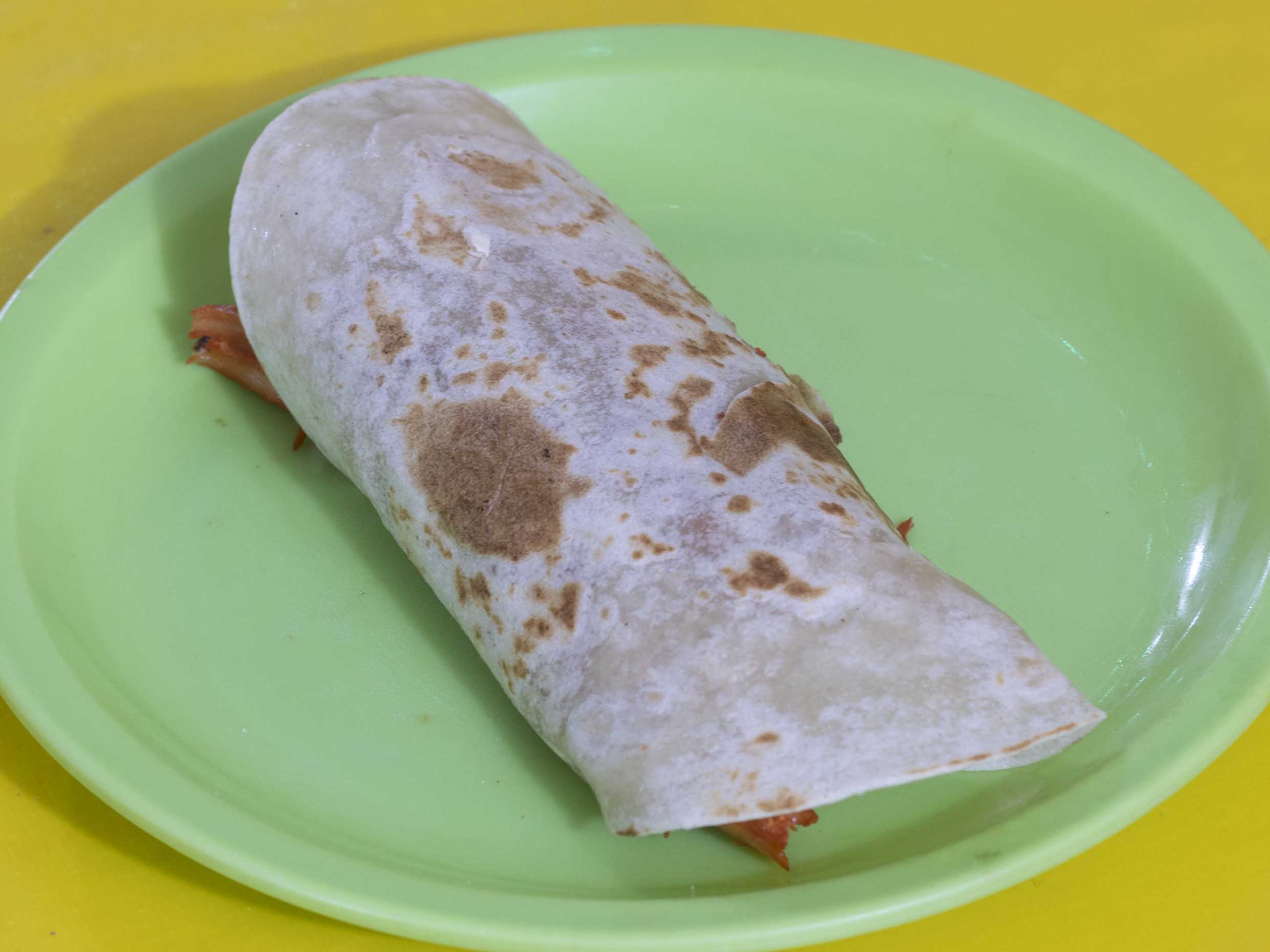 Taco de Pastor con Queso